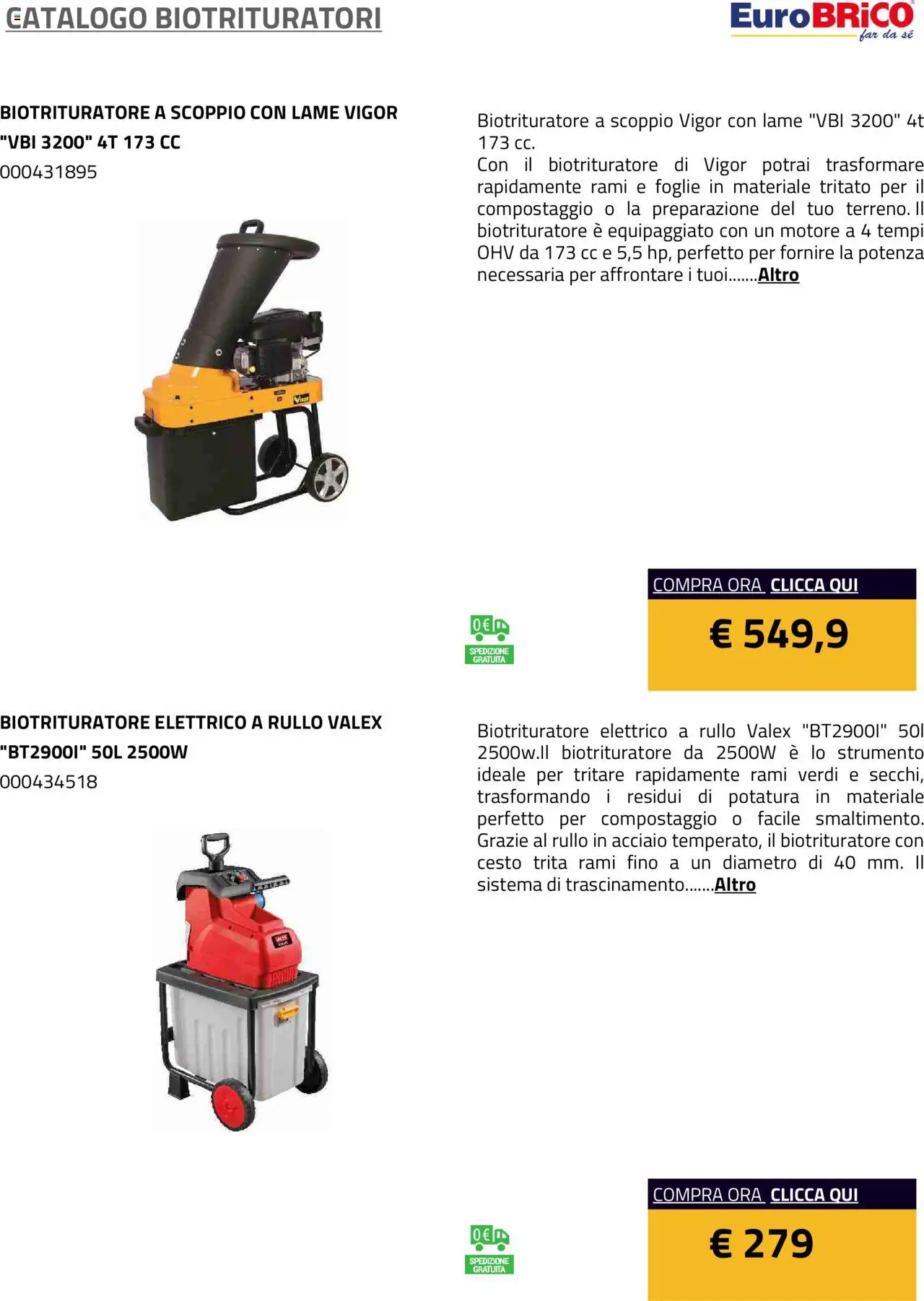 Eurobrico Biotrituratori catalogo - pagina 9 - valido dal 23/07/2025