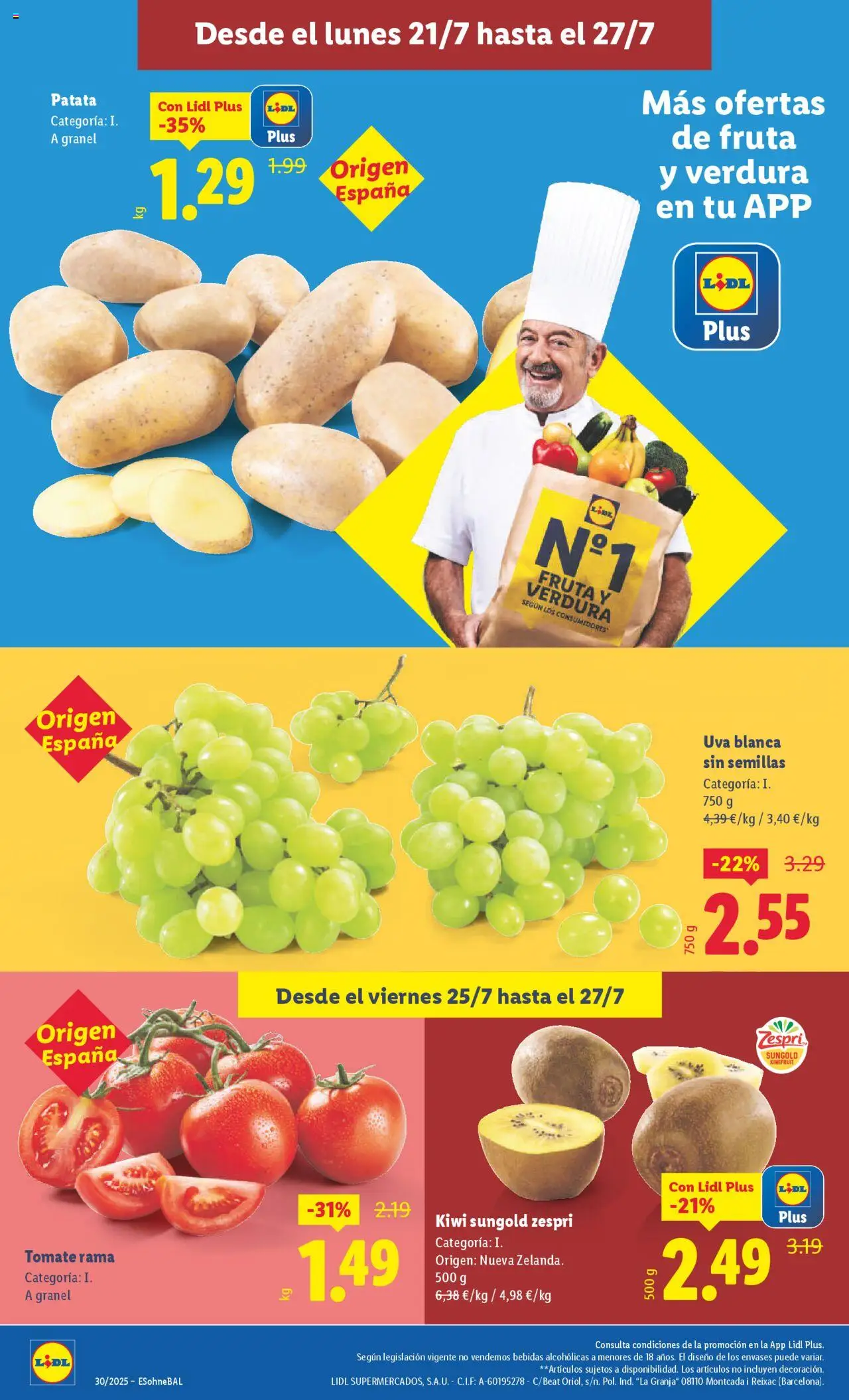 Lidl folleto - Página de 2 - Válido desde 21/07/2025