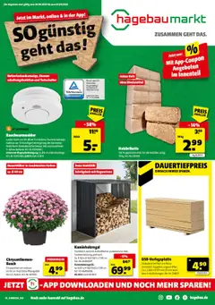 Vorschau Hagebau Prospekt 	 gültig ab 30.08.2025