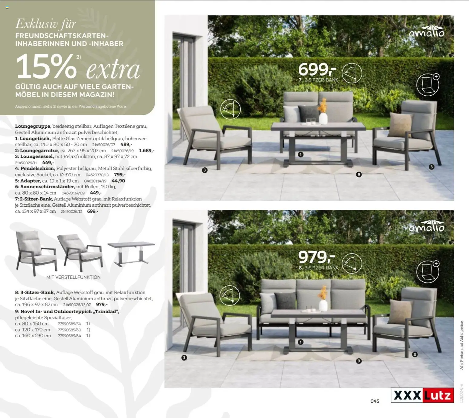 XXXL Lutz My Home Garten - Seite 45 - gültig ab 23.02.2026