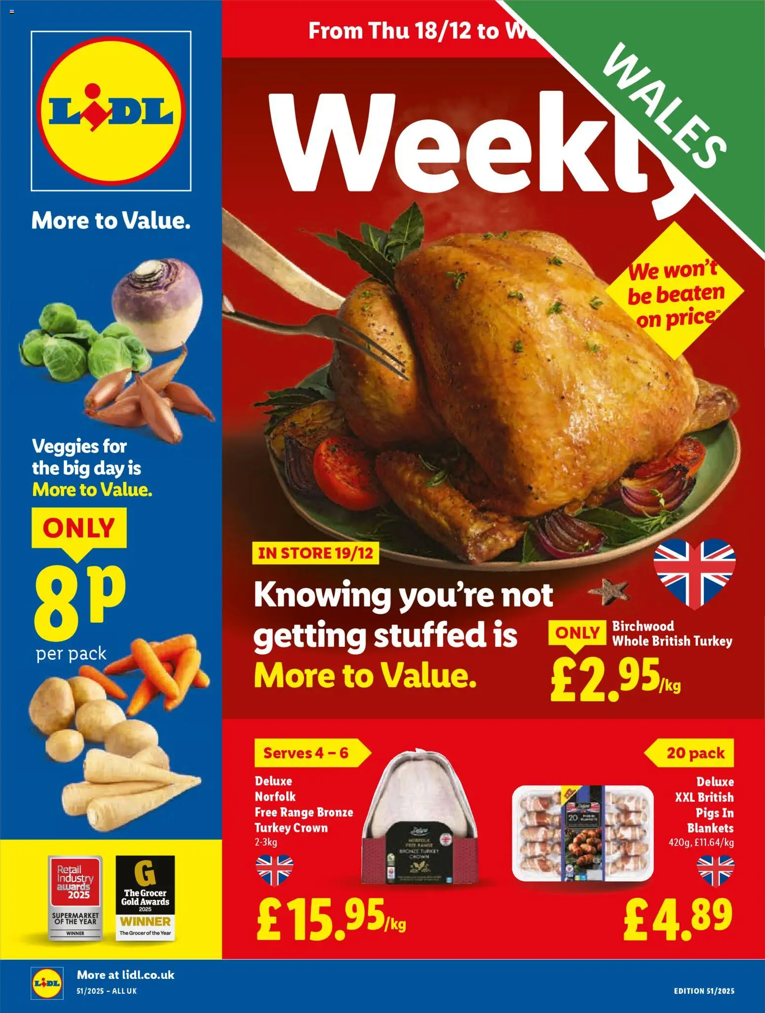 Lidl - Lidl Weekly - page 1- valid from 18/12/2025
