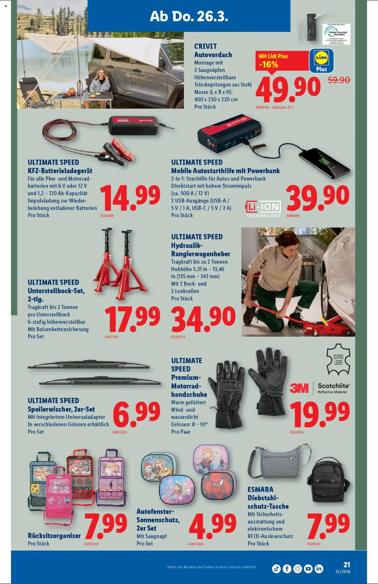 Lidl aktionen - page 21- valid from 26.03.2026