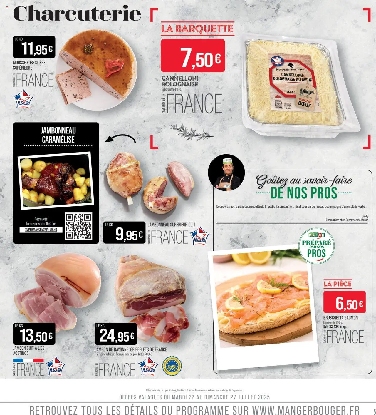 Match Supermarché catalogue - page 5 - valable à partir du 22/07/2025