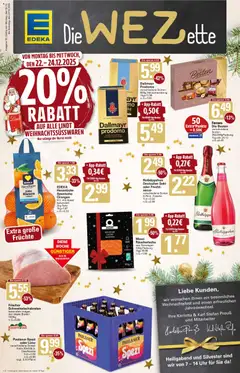 Vorschau WEZ Prospekt gültig ab 22.12.2025