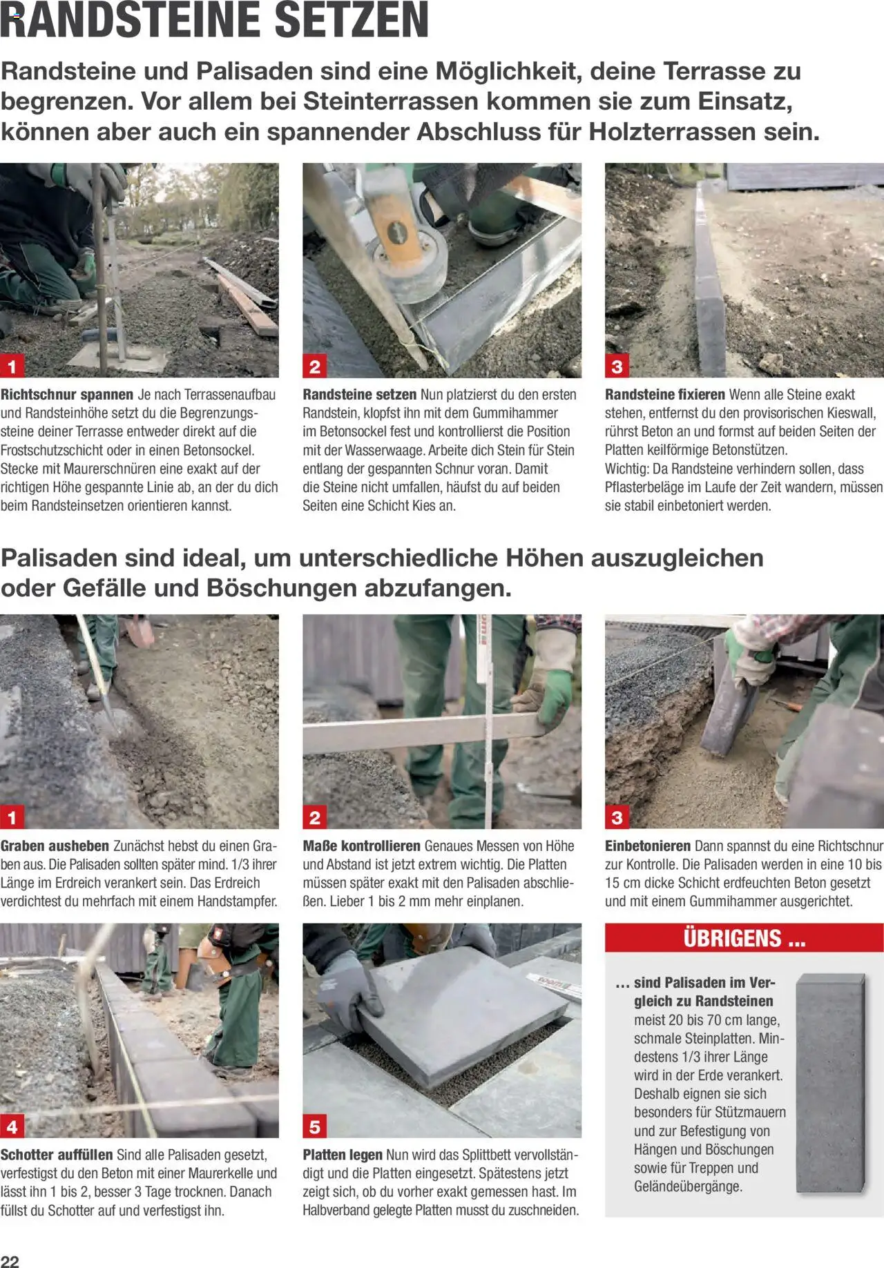 Toom Baumarkt Anleitung Terrasse bauen - Seite 22 - gültig ab 01.01.2024