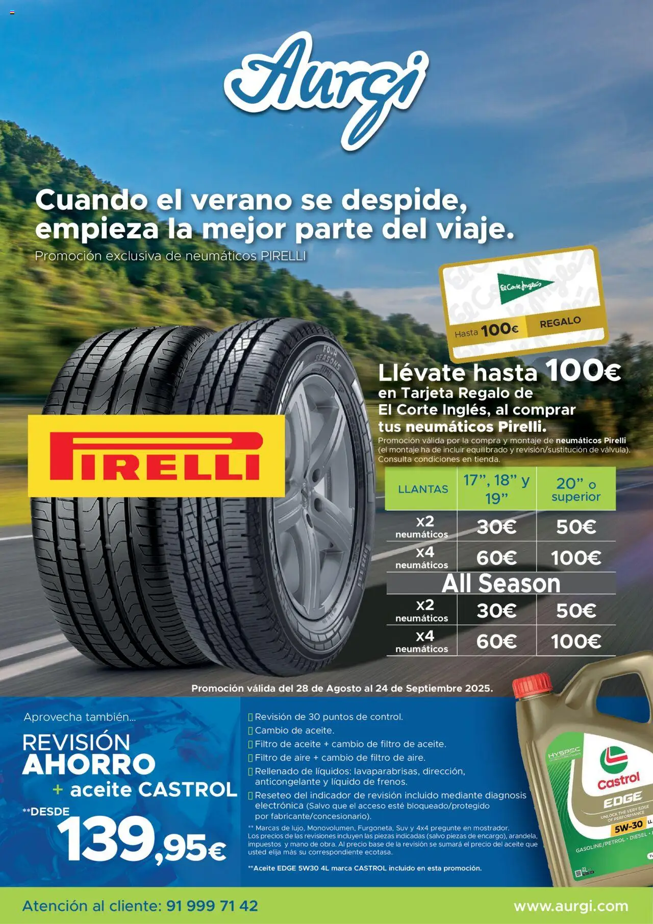 Aurgi folleto - Página de 1 - Válido desde 28/08/2025