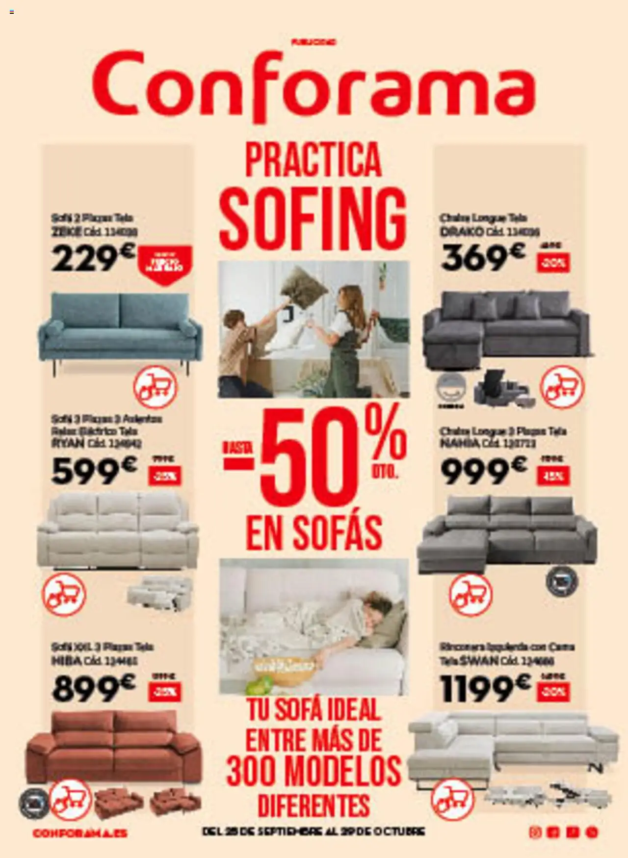 Conforama folleto - Página de 1 - Válido desde 25/09/2025