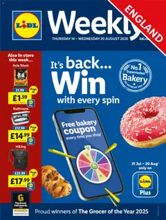 Lidl - Lidl Weekly valid from 14/08/2025