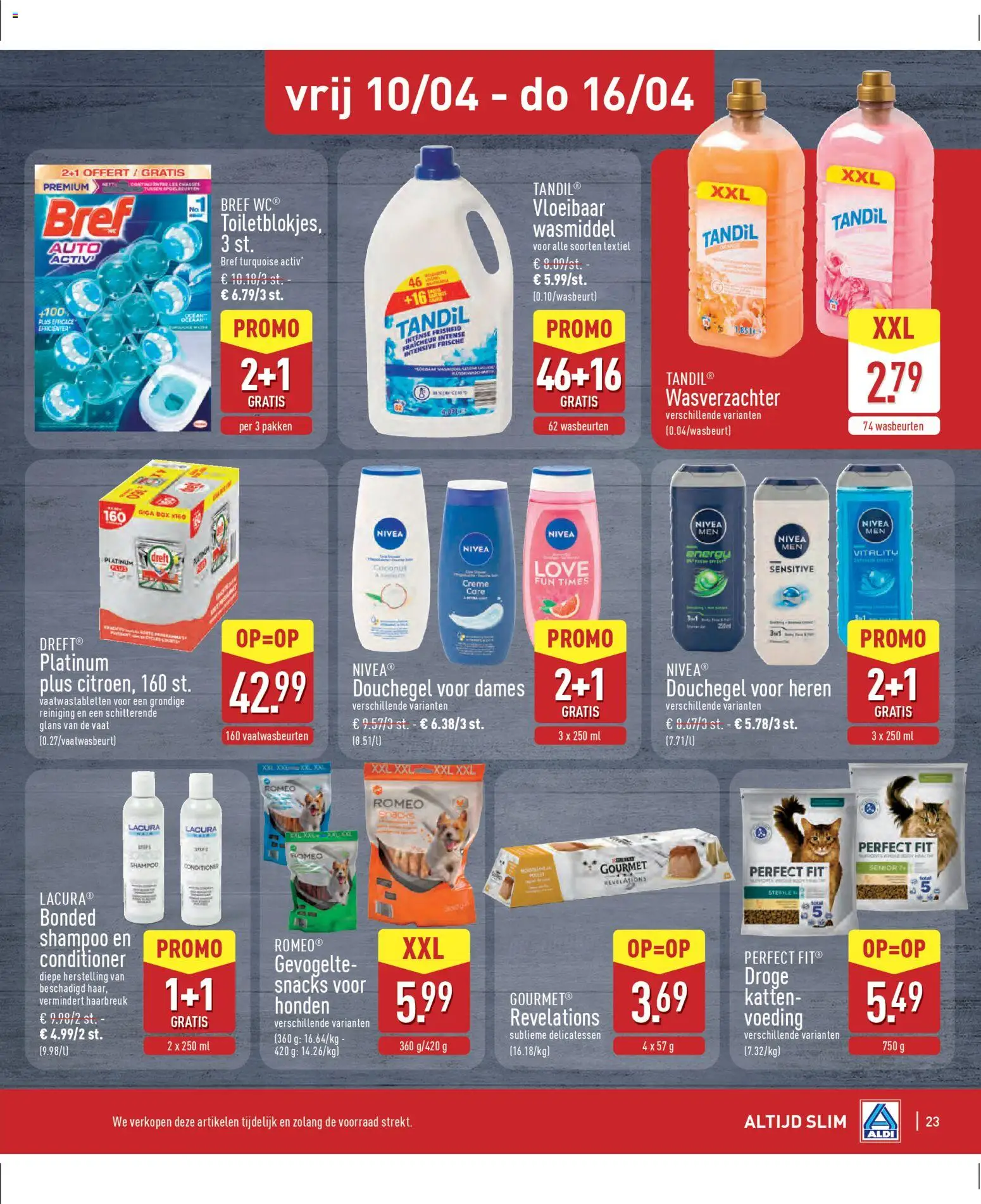 Aldi folder week 15 - page 23- valid from 07/04/2026