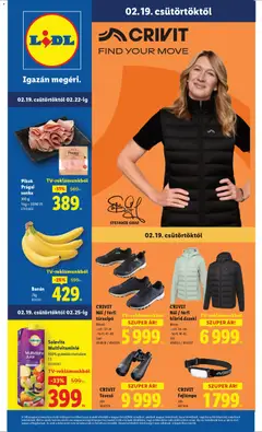 Előnézet Lidl Akciós újság érvényes 2026.02.19.-tól