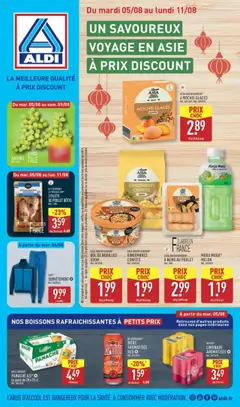 Aperçu Aldi catalogue semaine 32 valable à partir du 05/08/2025