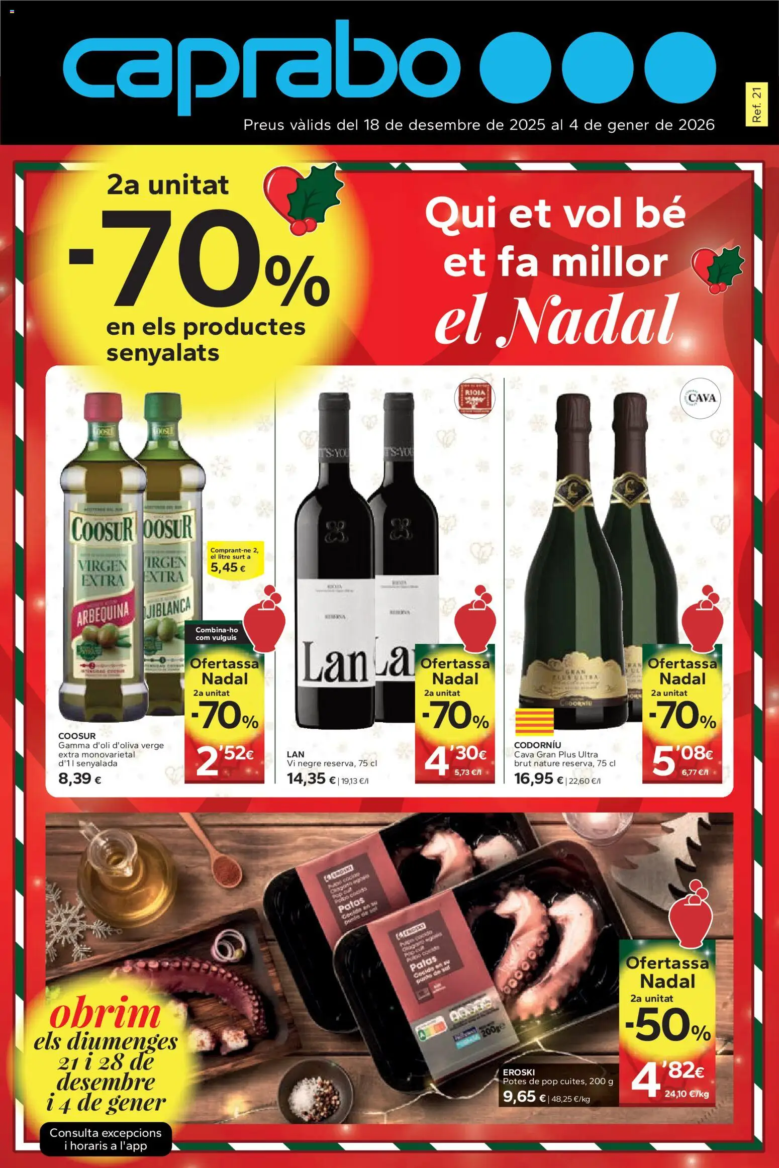 Caprabo folleto - Página de 1 - Válido desde 18/12/2025