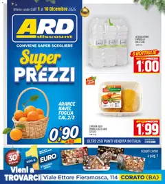 Anteprima ARD Discount Corato catalogo valida dal 01/12/2025