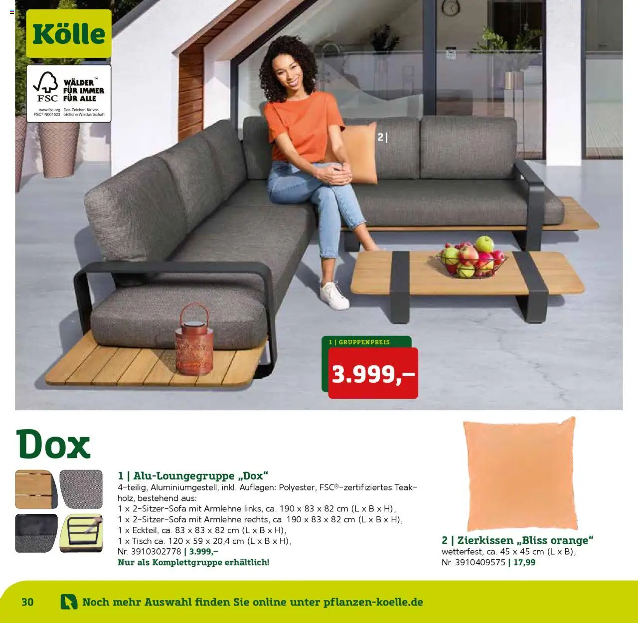 Pflanzen-Kölle Gartenmöbel Katalog 2025 - Seite 30 - gültig ab 22.01.2025