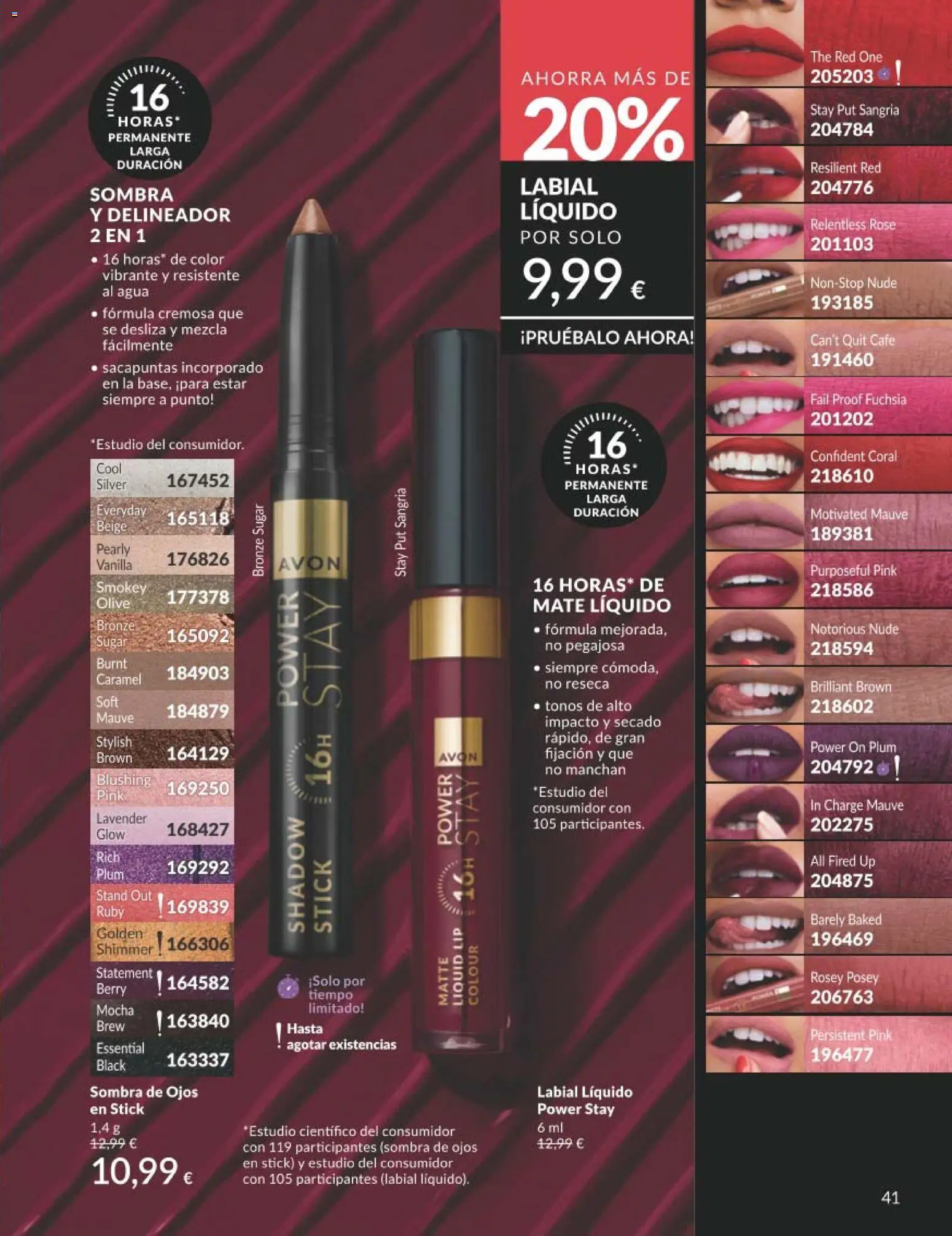 Catálogo AVON campaña 4 - Página de 41 - Válido desde 01/04/2026