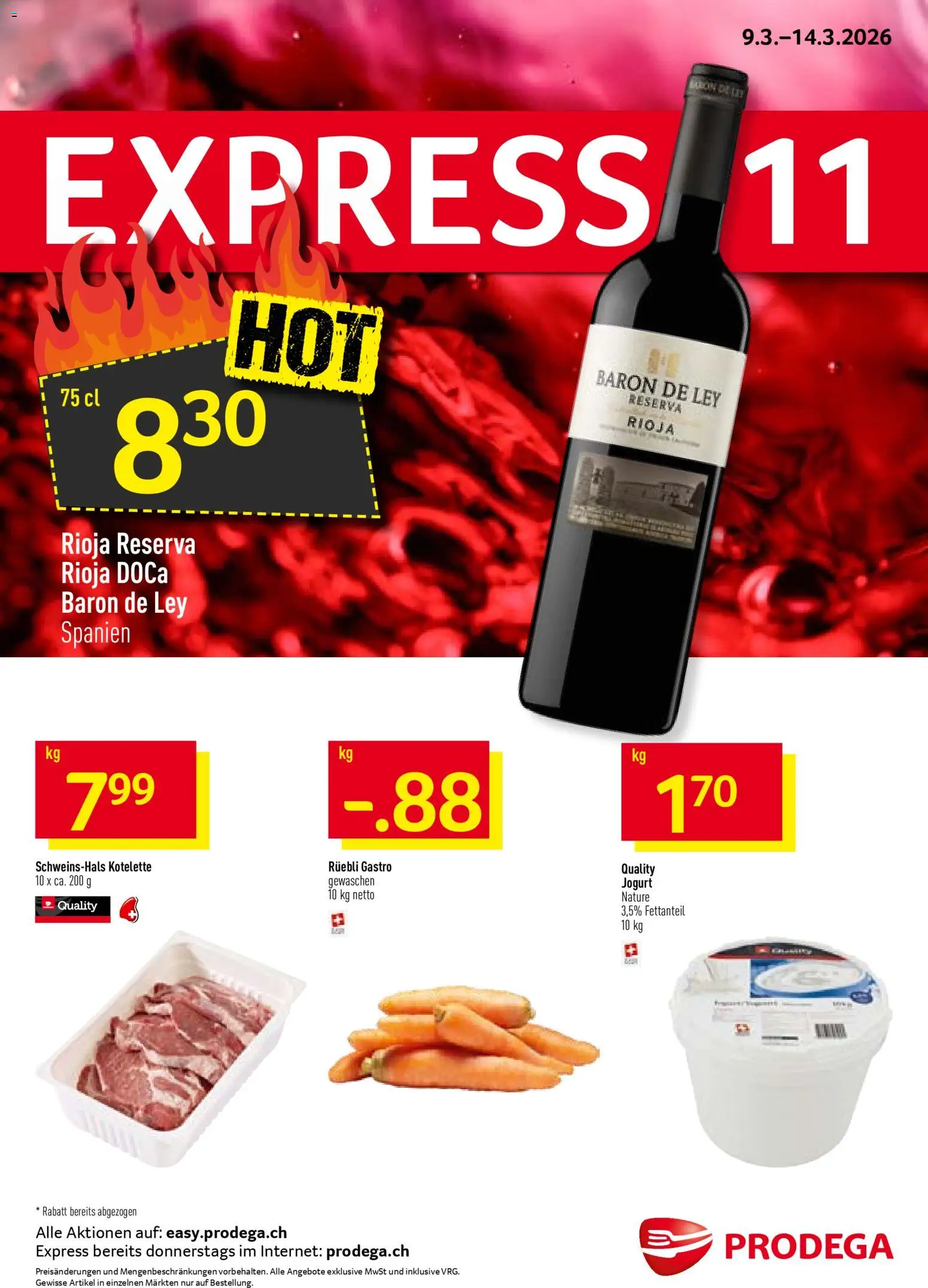 Prodega aktionen - Seite 1- gültig ab 09.03.2026