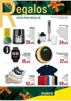 Vista previa del folleto Makro - Ideas Regalos Península válido desde 24/11/2025