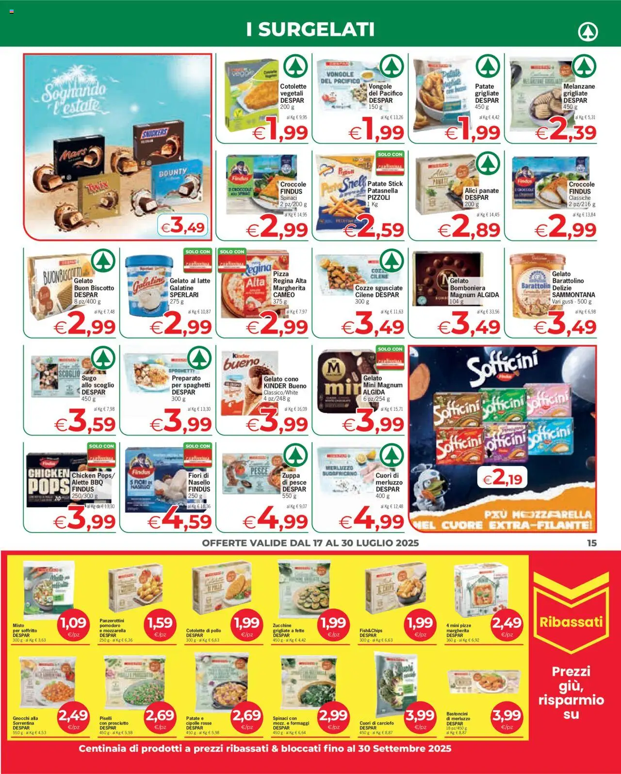 Volantino Eurospar	 - pagina 15 - valido dal 17/07/2025