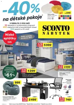 Náhled Sconto nábytek leták platný od 06.08.2025