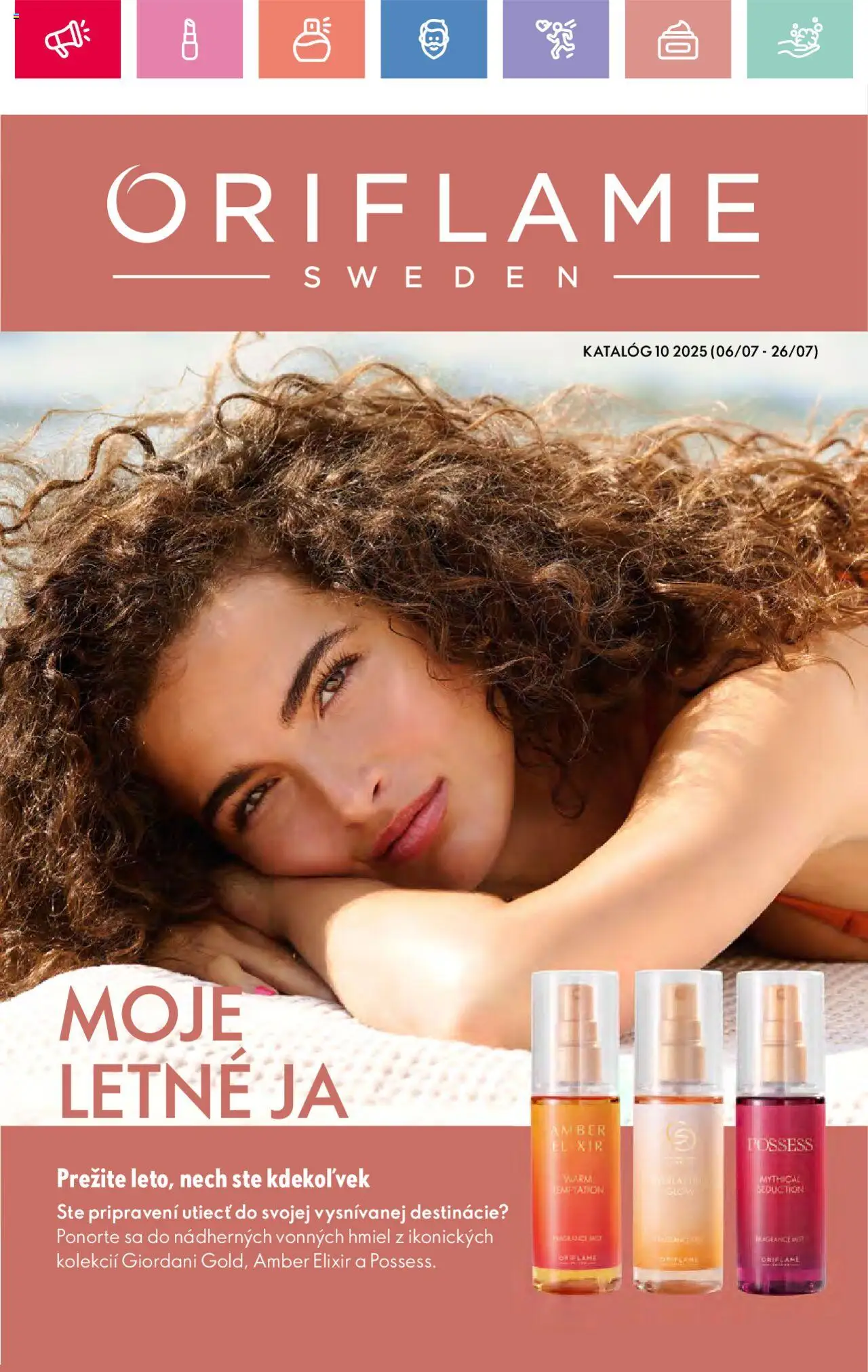 Katalóg Oriflame 10 2025 - strana 1- platný od 06.07.2025