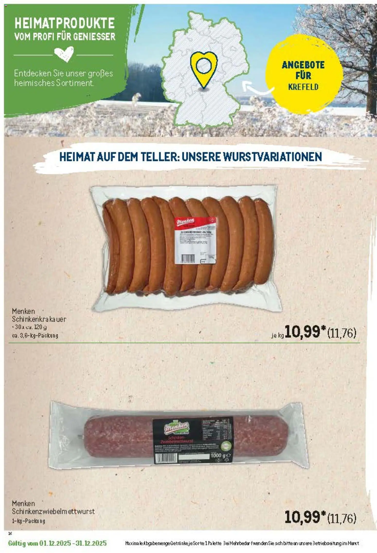 Metro Regionaler Flyer - Seite 10 - gültig ab 01.12.2025