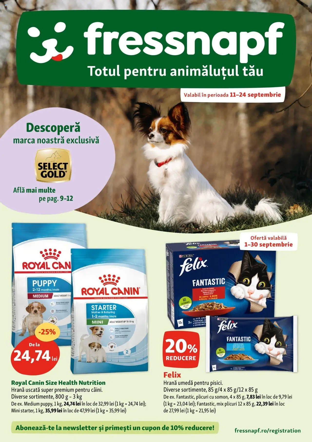 Catalog Fressnapf - pagina 1- valabil de la 11.09.2025