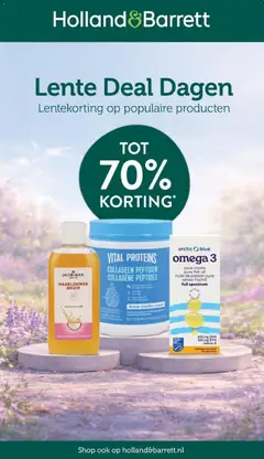 Holland & Barrett folder geldig vanaf 12-03-2026
