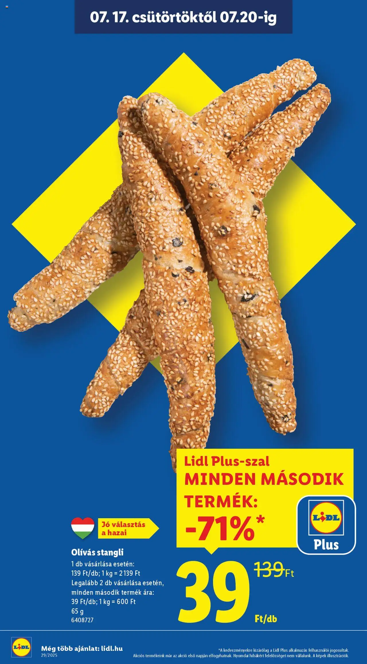Lidl Akciós újság - 2oldal - érvényes 2025.07.17.-tól