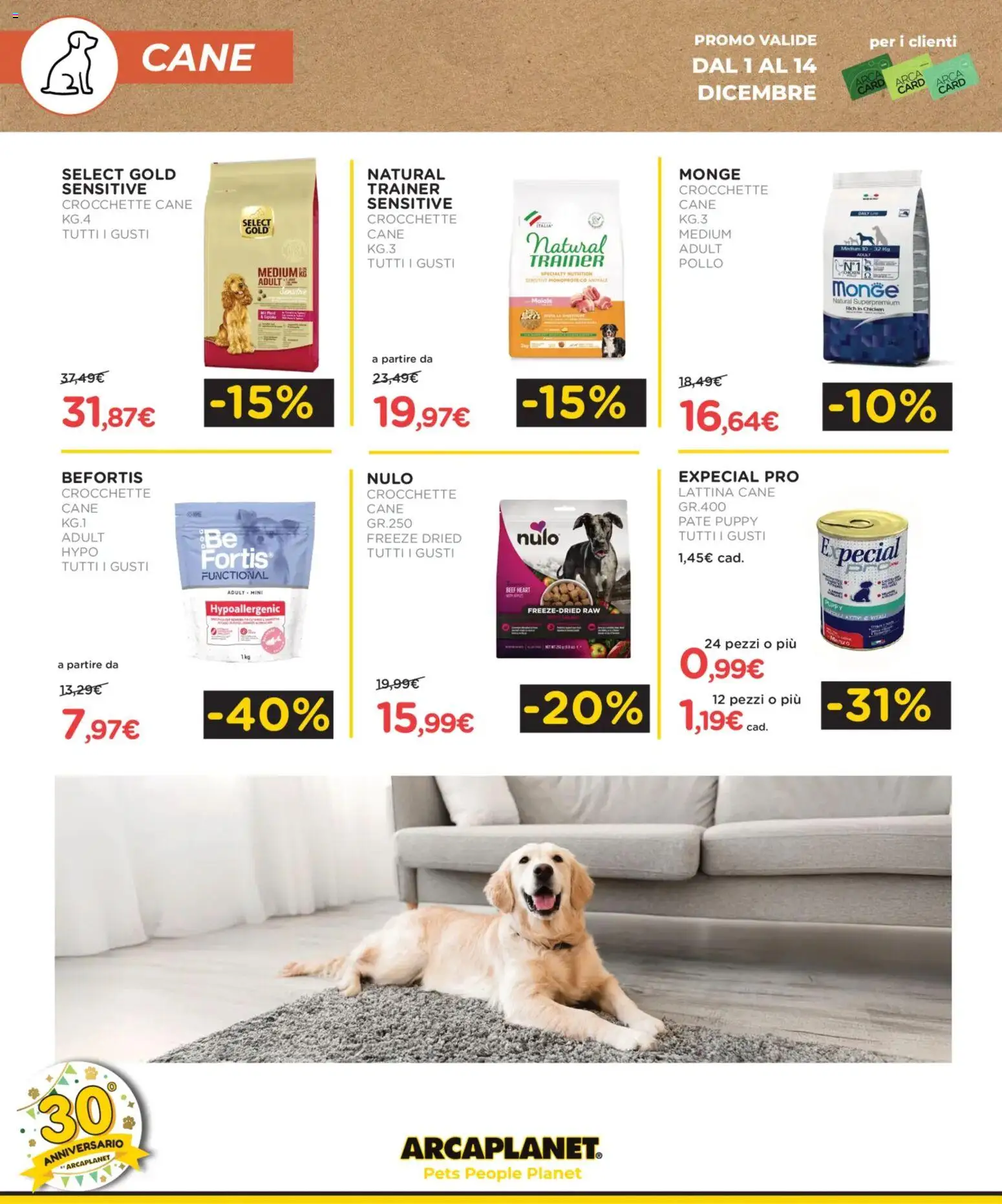 Volantino Arcaplanet	 - pagina 10 - valido dal 01/12/2025