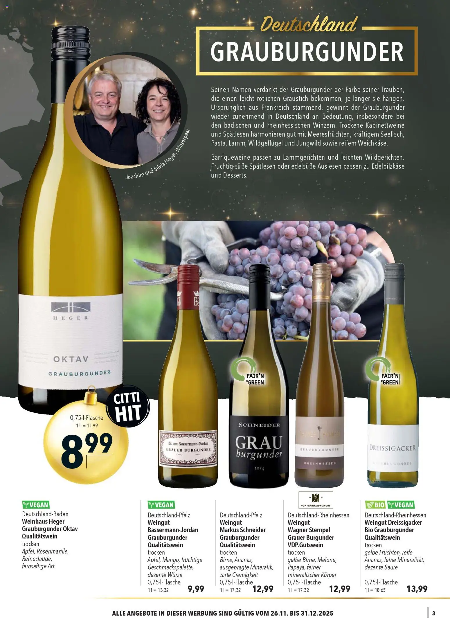 CITTI Markt - Weine zum Fest - Seite 3 - gültig ab 26.11.2025