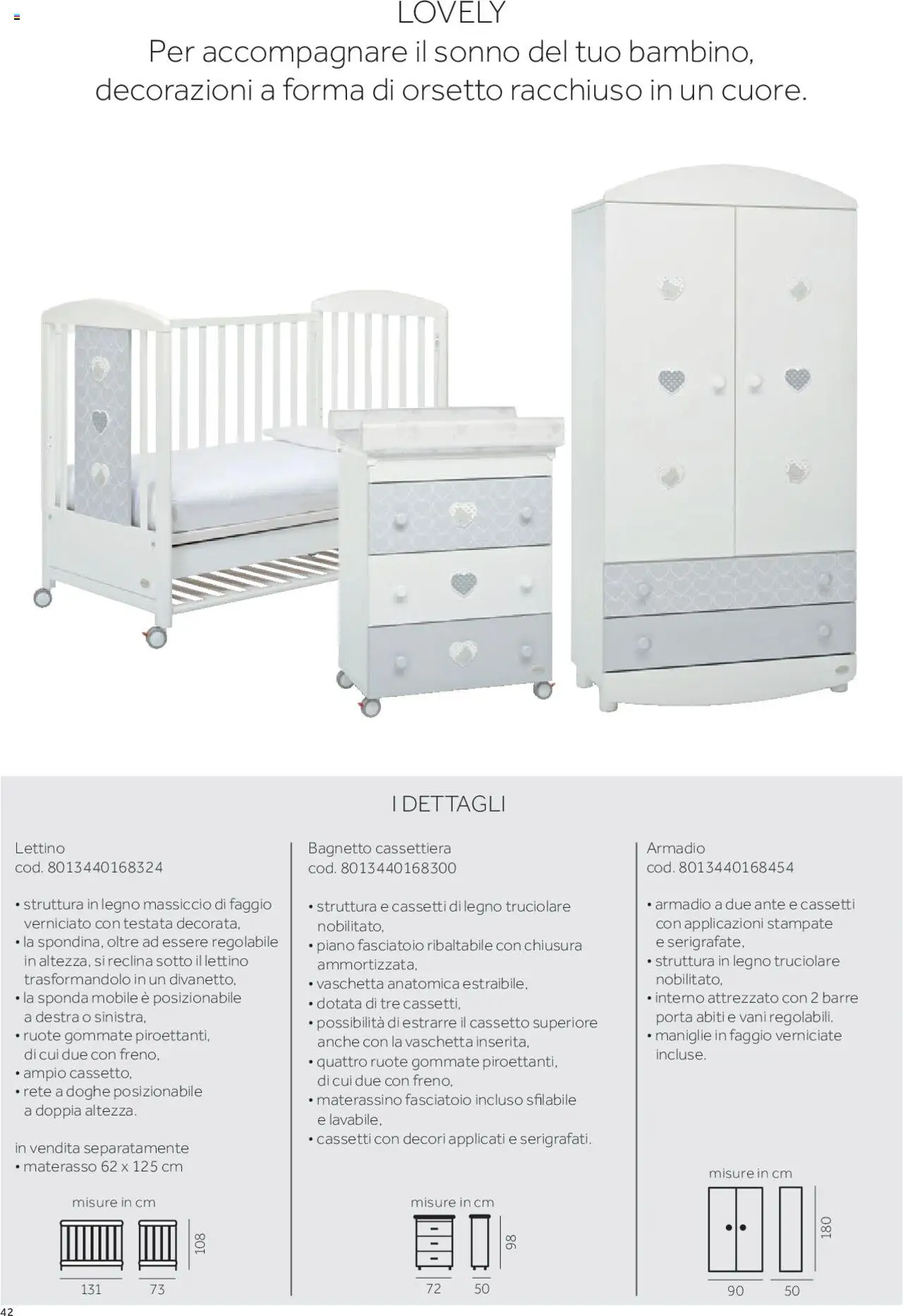 Catalogo Camarette e Lettini Prenatal	 - pagina 35 - valido dal 01/01/2025