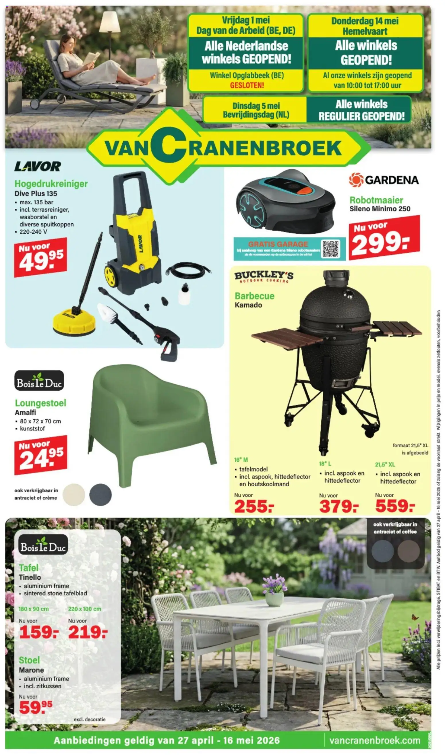 Van Cranenbroek folder - pagina 1- geldig vanaf 27/04/2026