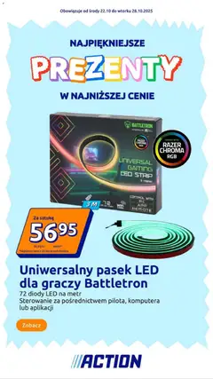 Podgląd Action Gazetka - Presents ważny od 22.10.2025