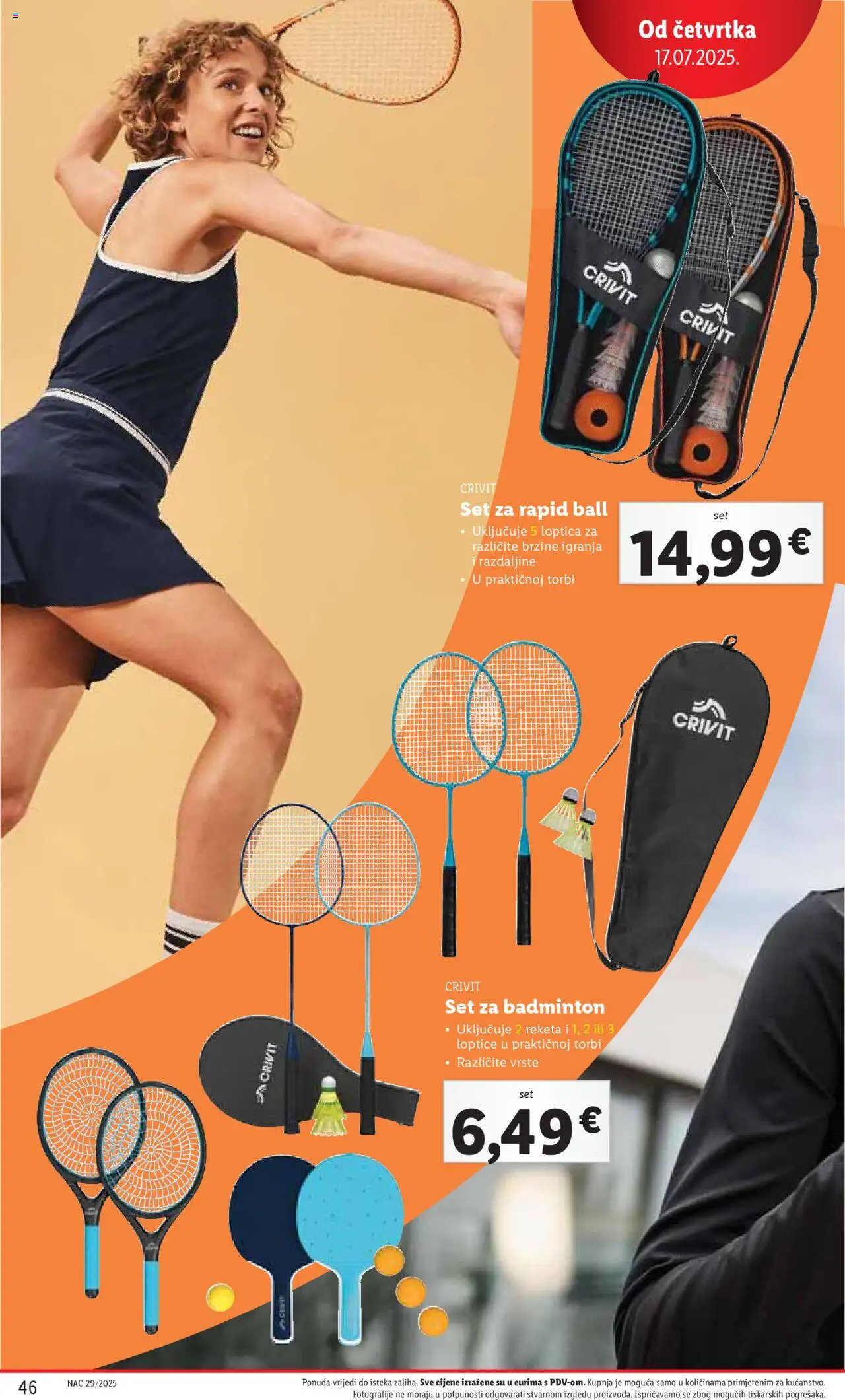 Katalog Lidl - stranica 46- važeći od 14.07.2025