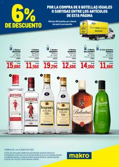 Vista previa del folleto Makro - Destilados Centro válido desde 01/08/2025
