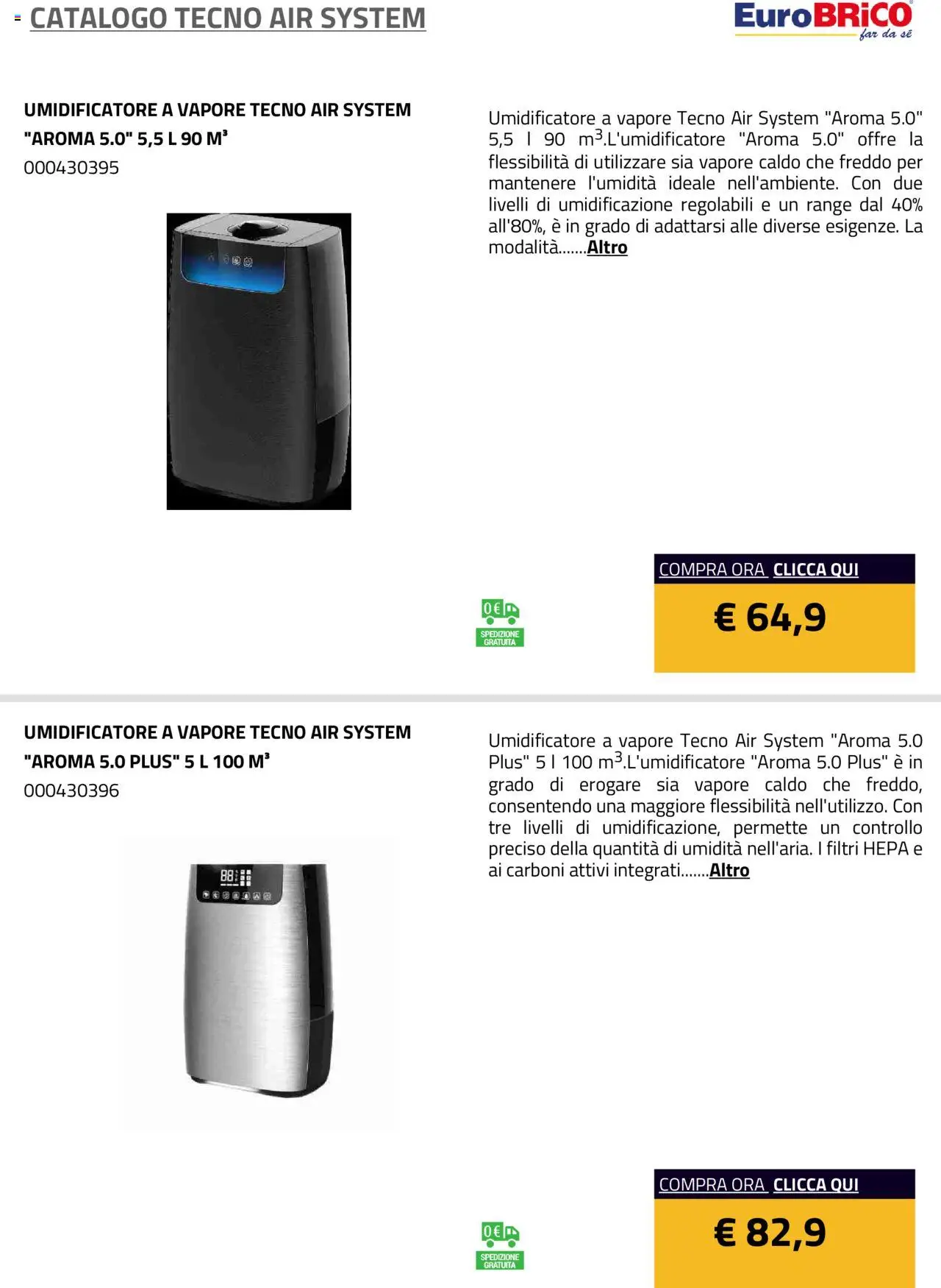Eurobrico Tecno Air System catalogo - pagina 49 - valido dal 23/07/2025