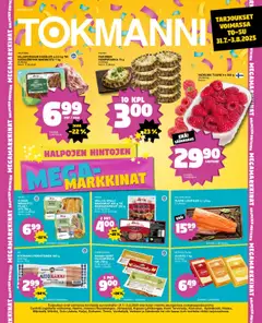 Esikatselu Tokmanni Ruokatarjoukset voimassa alkaen 31/07/2025