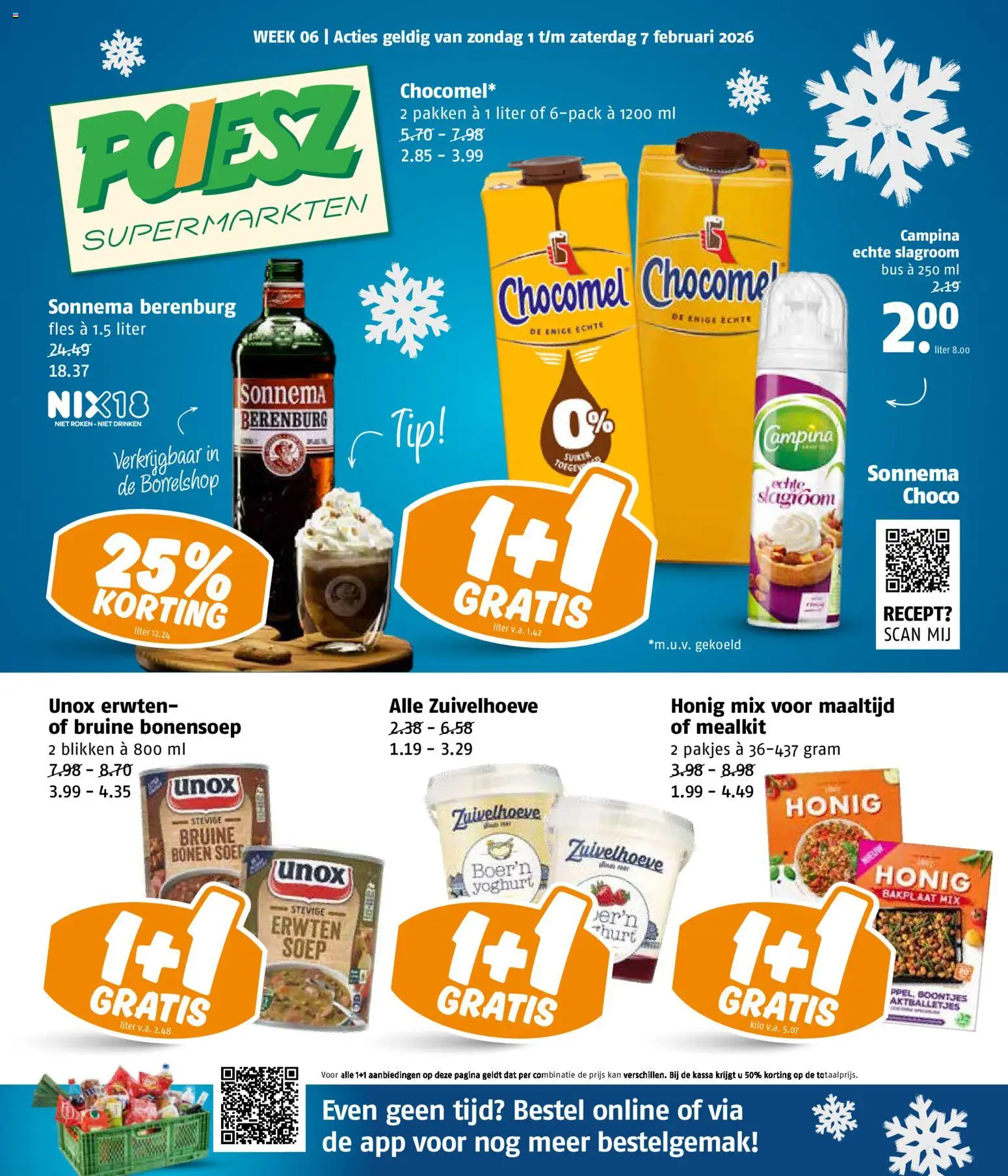 Poiesz - Folder week 6 - pagina 1- geldig vanaf 01-02-2026