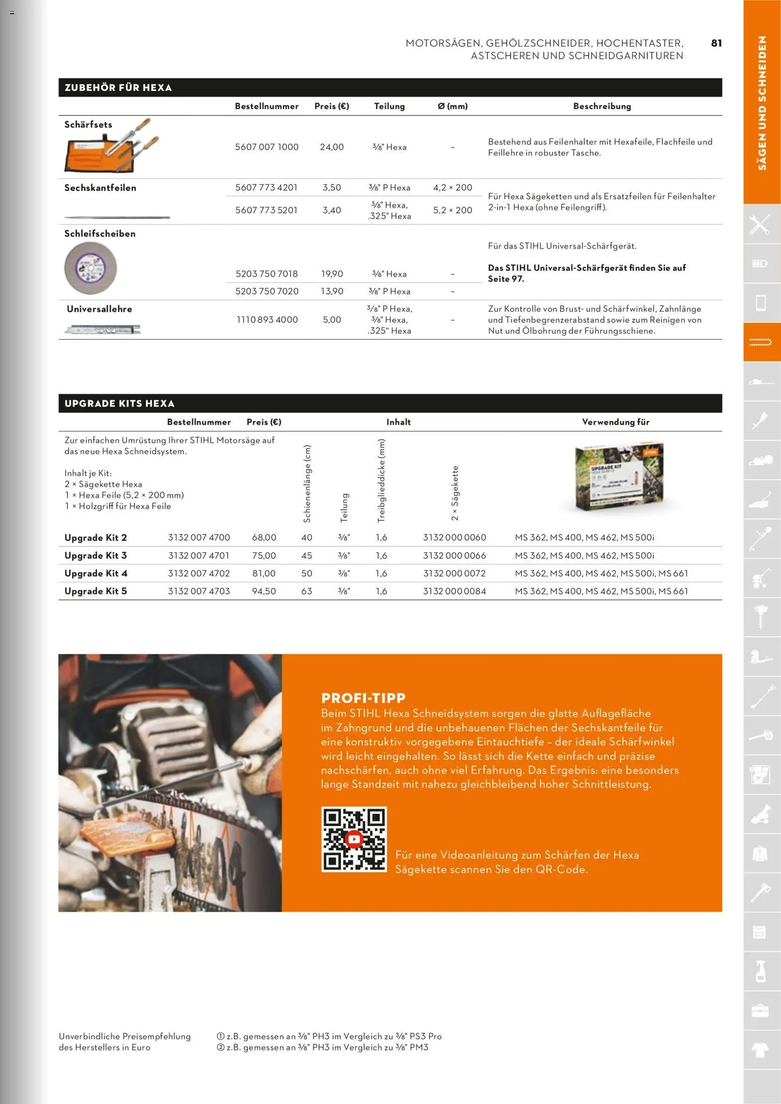 STIHL Katalog - Seite 81 - gültig ab 01.01.2026
