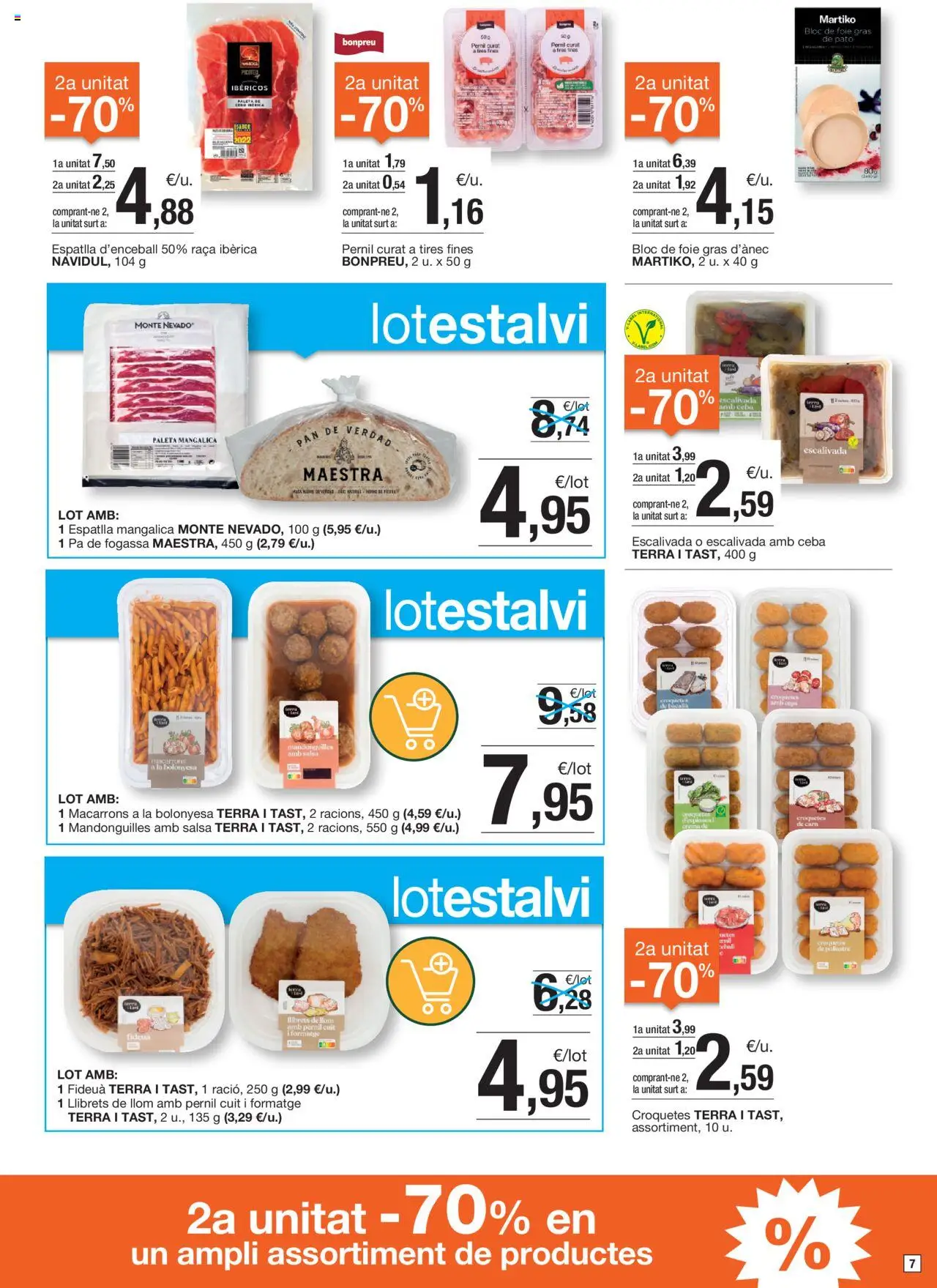 Bonpreu folleto - Página de 7 - Válido desde 15/07/2025