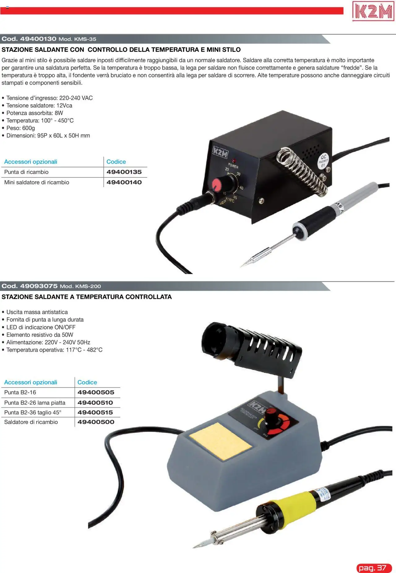 GBC K2M catalogo - pagina 37 - valido dal 31/05/2025