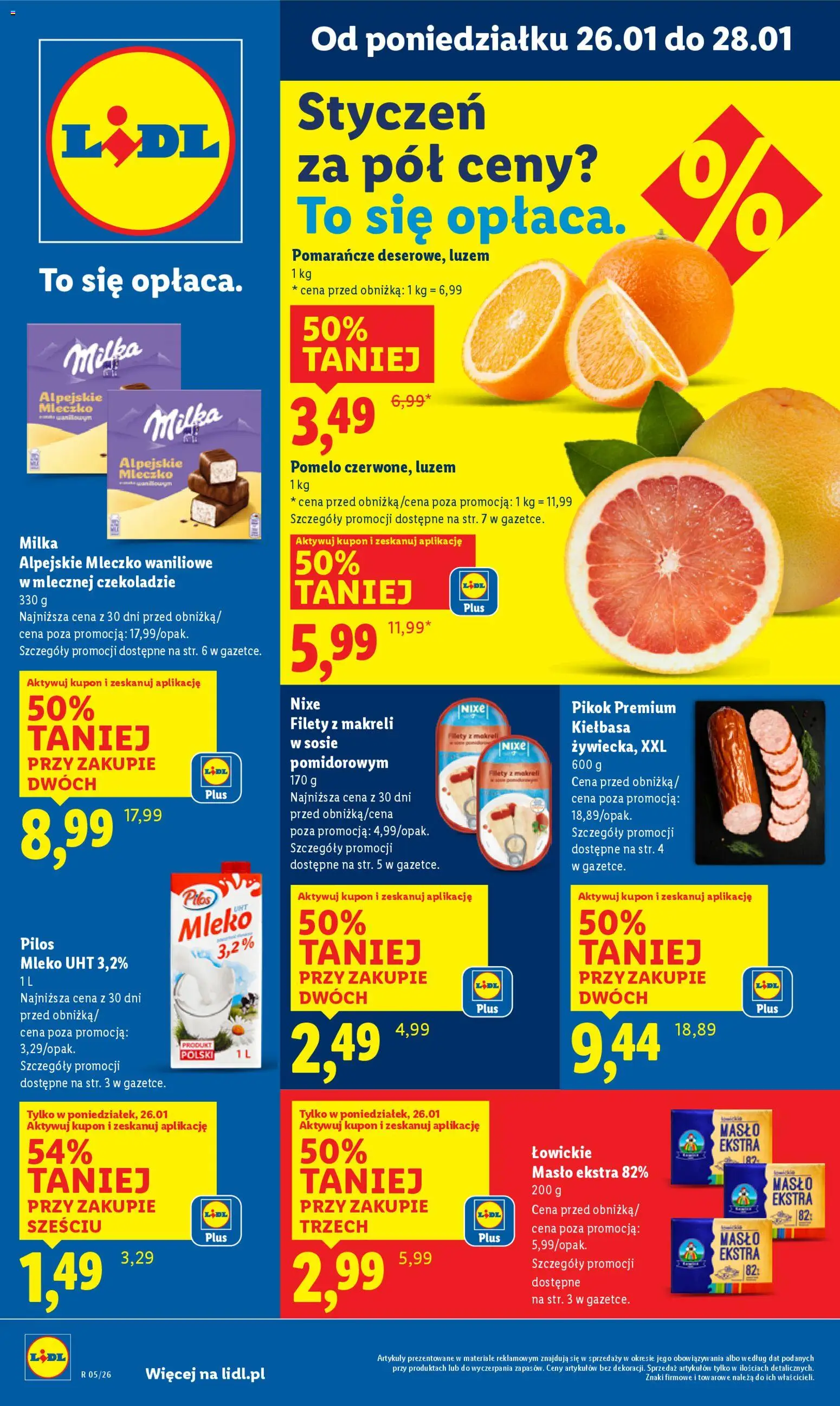 Lidl Gazetka - strona 1- ważny od 26.01.2026