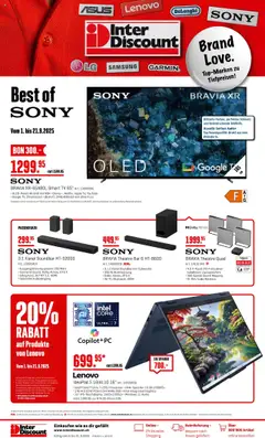 Vorschau Interdiscount Aktionen Brand Love gültig ab 08.09.2025