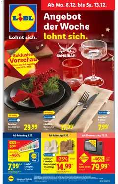 Vorschau Lidl - Prospekt gültig ab 08.12.2025
