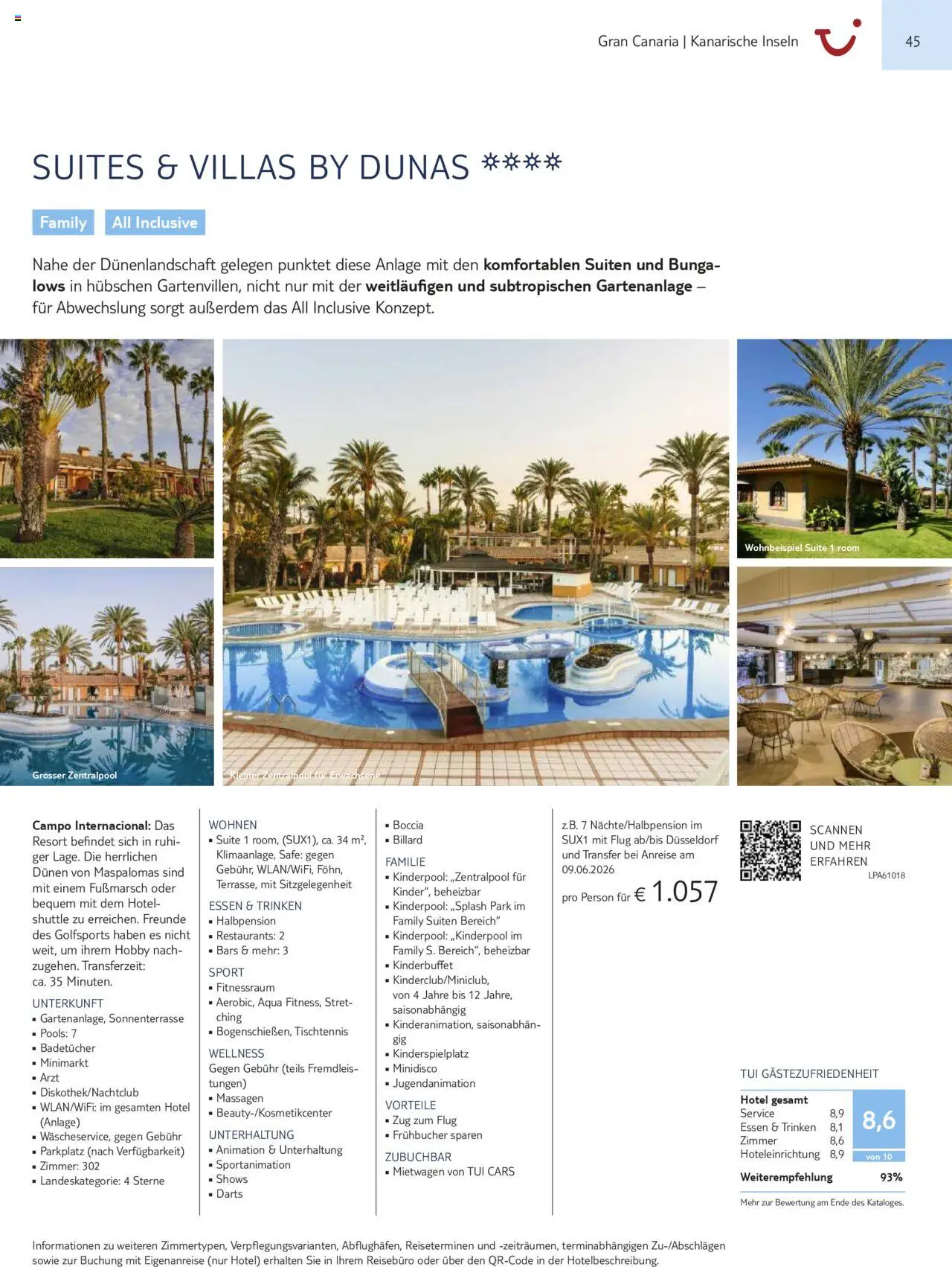 TUI Prospekt Kanaren, Kapverden & Senegal 2025/26	  - Seite 45 - gültig ab 01.11.2025