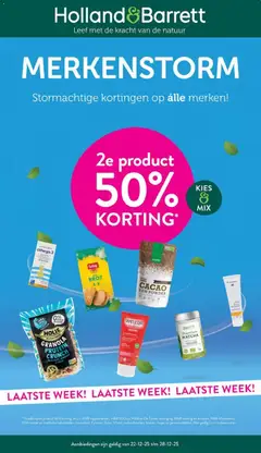 Holland & Barrett - Folder geldig vanaf 22-12-2025