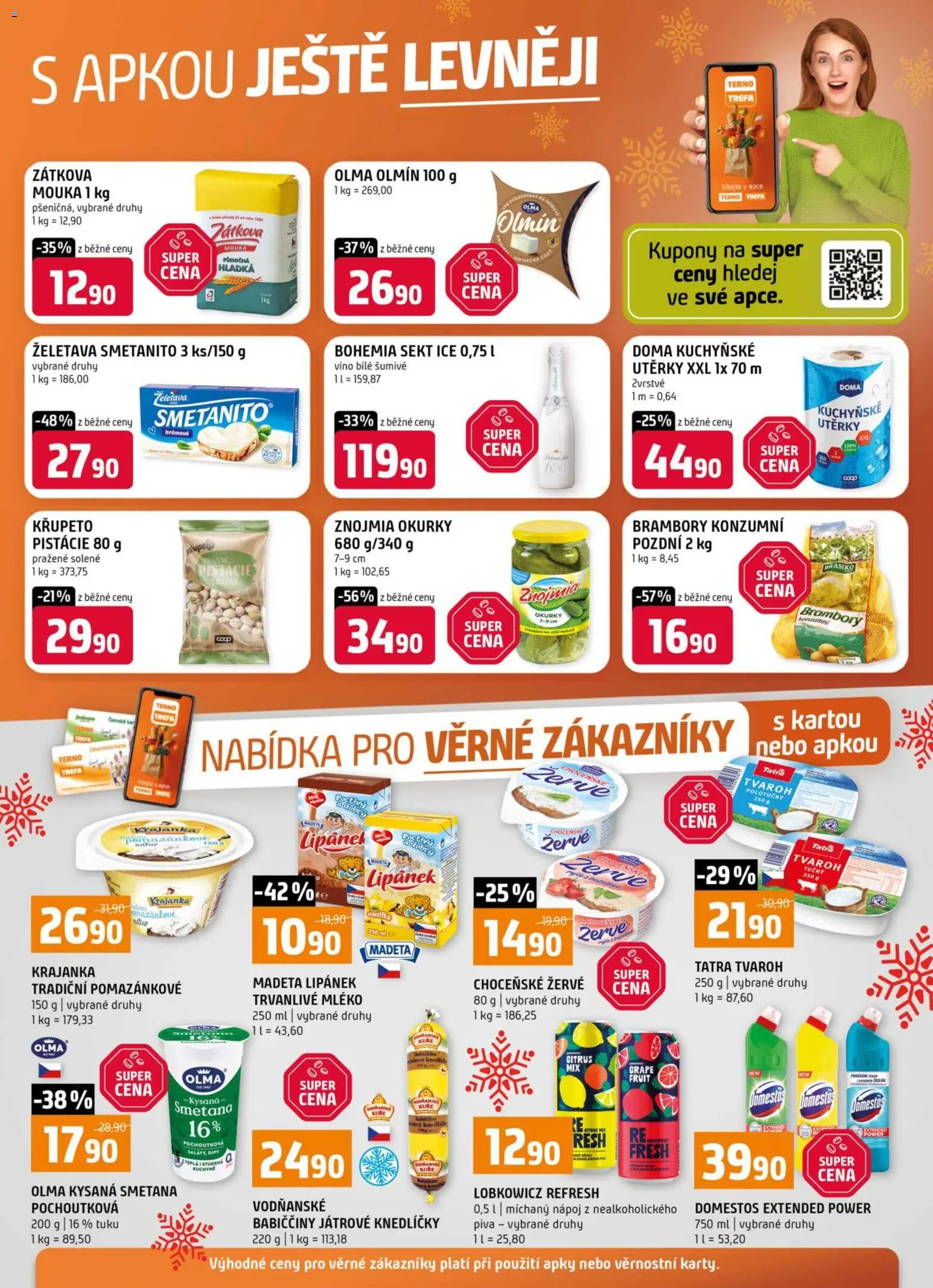 Terno leták - Nabídka pro věrné zákazníky - strana 1- platný od 17.12.2025