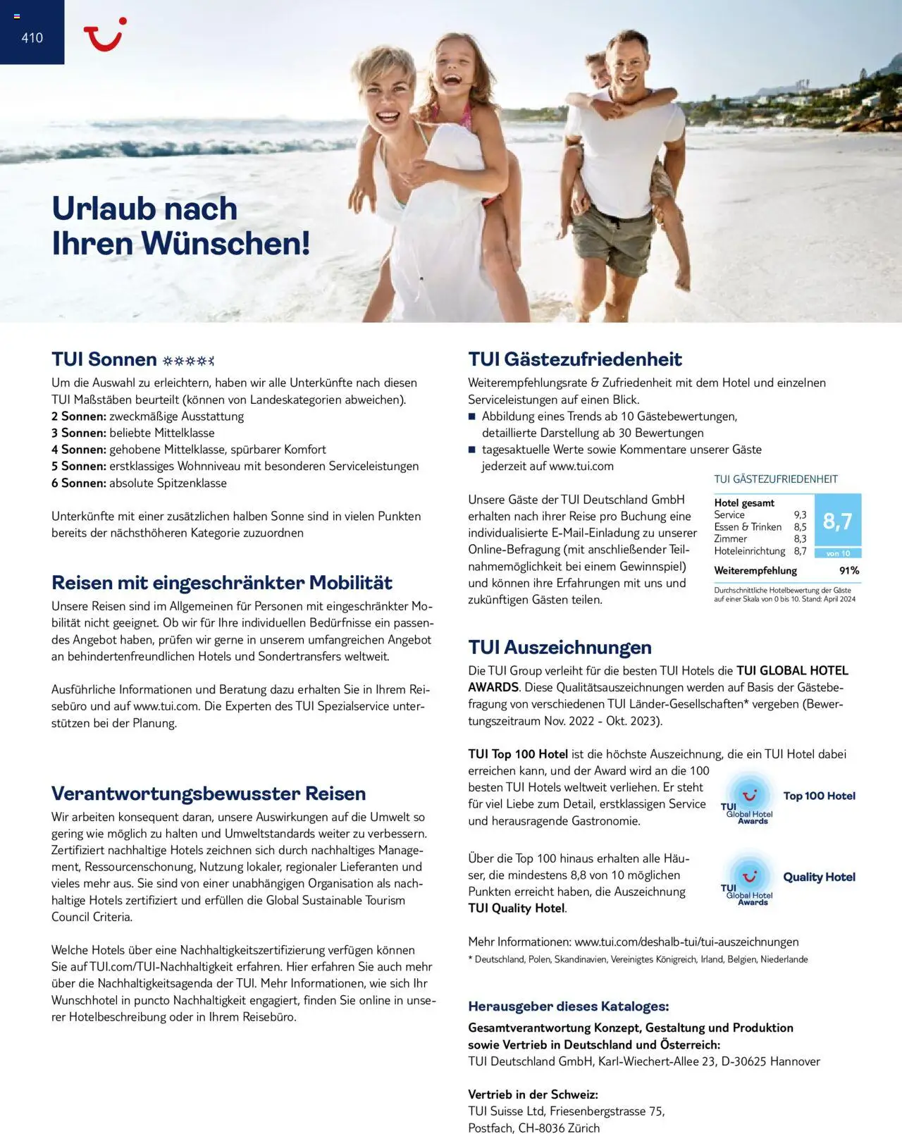 Aida - Südeuropa & Nordafrika 2025/26 - Seite 410 - gültig ab 01.01.2025