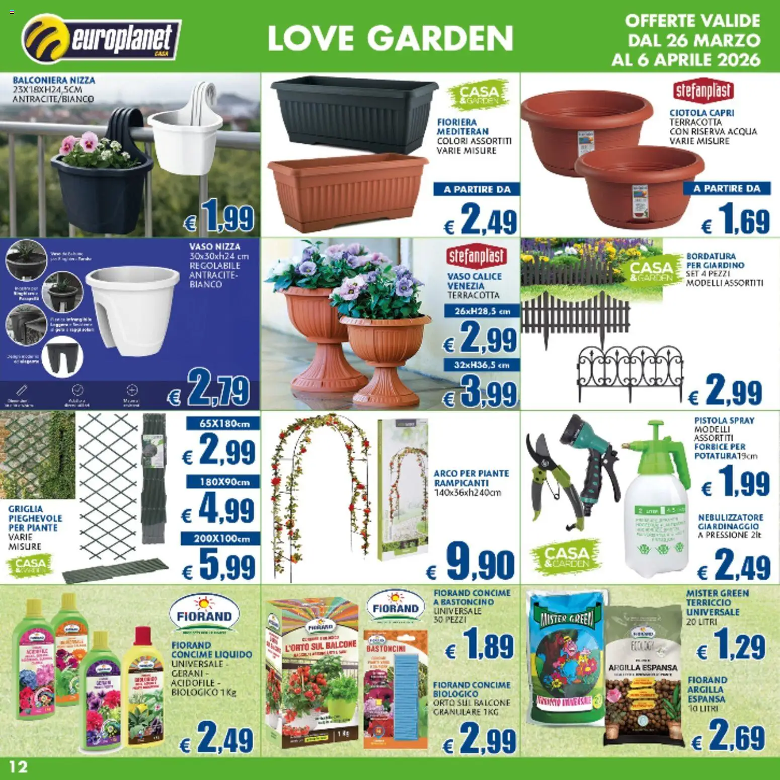 Europlanet Casa volantino - pagina 12 - valido dal 26/03/2026