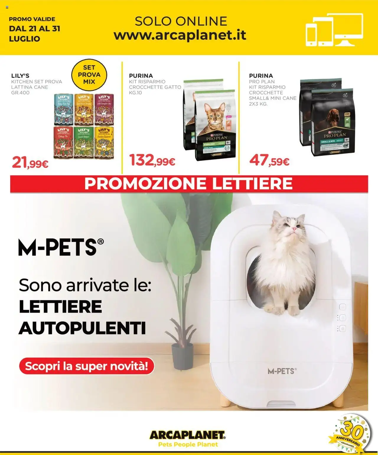 Volantino Arcaplanet	 - pagina 47 - valido dal 21/07/2025